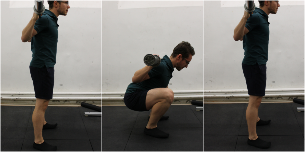 kniebeuge-squat-bewegung-mit-langhantel-von-der-seite