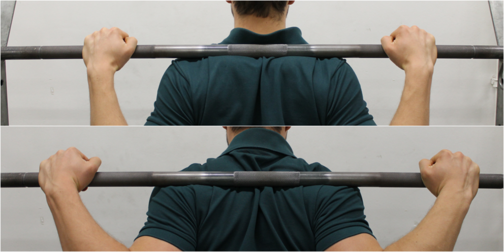 "High Bar" und "Low Bar" Kniebeuge